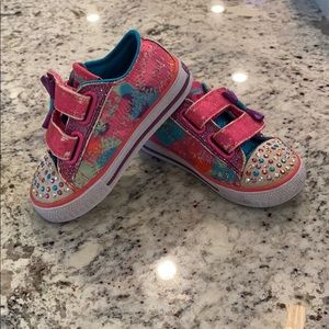 Twinkle toes sketchers, light up